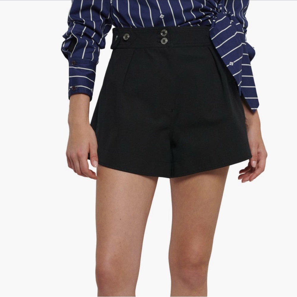 NWT DEREK LAM 10 Crosby Mika Stretch Cotton Shorts